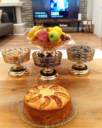 کیک سیب و دارچین