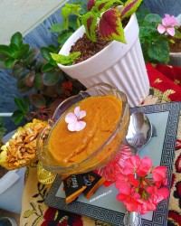 کاچی زعفرونی با روغن حیوانی