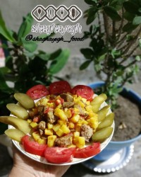 خوراک جیگر مرغ (کپشن_واقعی)حتما بخونید