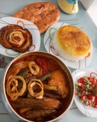 مسمای مرغ و بادمجان ورق بزن مهربونم