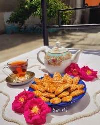 نان چای قزوین
