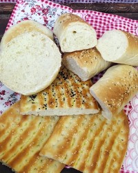 نان باگت،همبرگر،بربری (آموزش نفیسه جون)