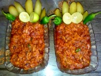 خوراک لوبیا وماهی تن