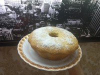 کیک زعفرانی بدون روغن