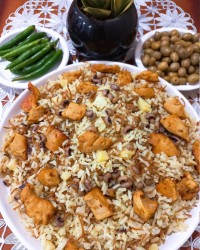 دمپختک لوبیا چشم بلبلی