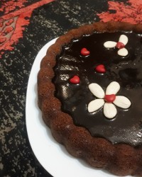 کیک قهوه و شکلات