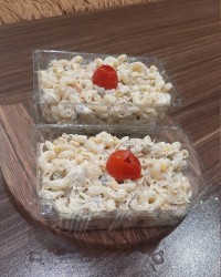 سالاد پاستا با مرغ