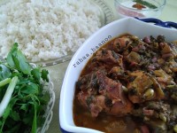 خورش کرفس با مرغ