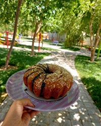 کیک با شیره خرما