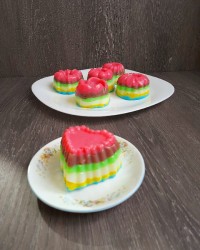 دسر رنگین کمان