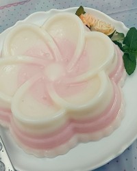 ژله شیر سفید