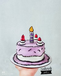 کیک_کارتونی