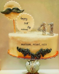 کیک شیفون تولد