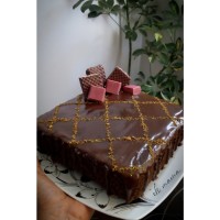 کیک شکلاتی فوری