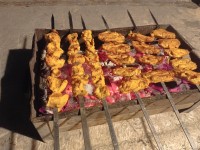 جوجه و بال کبابی