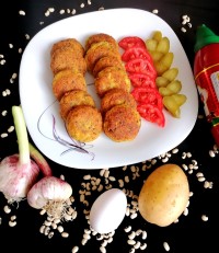 فلافل با لوبیا چشم بلبلی