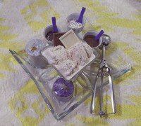 بستنی نسکافه ای
