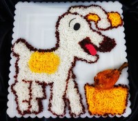 تزیین زرشک پلو