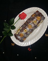 کیک یخچالی هرمی