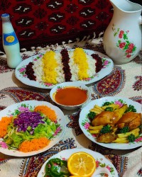 به وقت زرشک پلو با مرغ...ورق بزنید