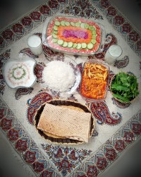 خورش قیمه خوش رنگ ولعاب
