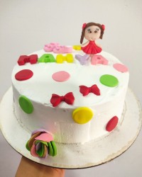 کیک روزدختر.برای دخترنازم?