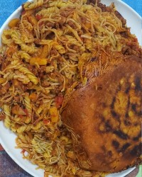 ماکارونی با ته دیگ