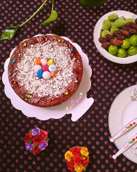 کیک شکلاتی فوری (کم کالری)