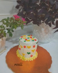 مینی کیک ساده