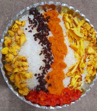 پلو مخلوط قاتی پاتی
