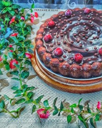 کاپ کیک قهوه شکلاتی