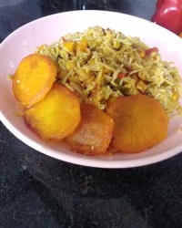 ماکارونی سبزیجات