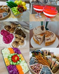 تدارکات مهمونی در یک قاب