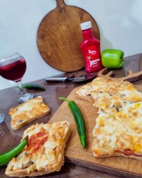 مینی پیتزا با نان تست