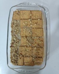 کیک یخچالی حلوا