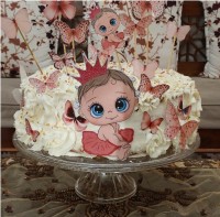 کیک تولد ۱سالگی اسرا جانم۱۴۰۲