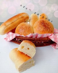 نان هات داگ با تکنیک یودین