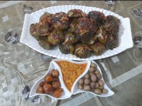 دلمه برگ مو ناهار امروز مون