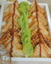 پنینی مرغ و قارچ