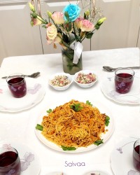 پاستا با سس بادمجان