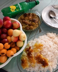 خورش گوجه سبز ورق بزن دوست خوش قلبم