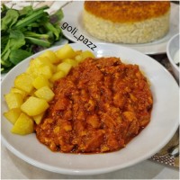 واویشکا با مرغ چرخ کرده