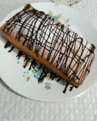 کیک شکلاتی تولدم