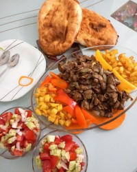 خوراک دل و جگر مرغ ورق بزن عزیزم