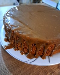 کیک نسکافه ای ساده