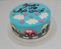 کیک تولد پسرانه