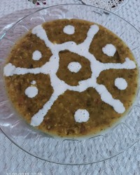 آش بلغور یا به زبان ترکی بجنورد اش یارمه.