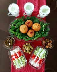 کوفته مرغ تبریزی بدون تخم مرغ