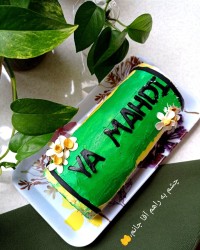 رولت خامه ایی طرح دار