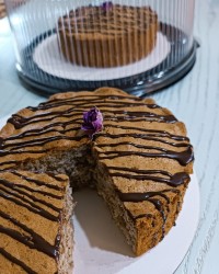 کیک میزبان گردویی